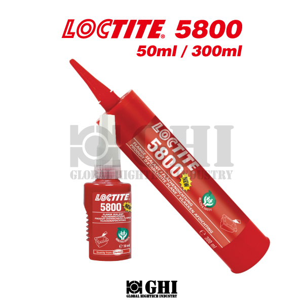 LOCTITE 5800 (Gasketing-Anearobic/Red) 50ml, 300ml