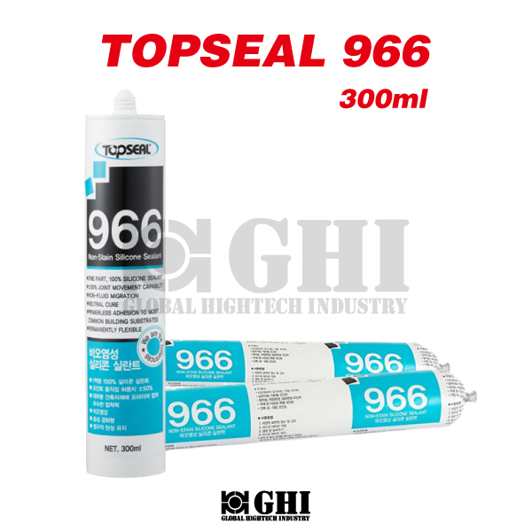 TOPSEAL 966  Non-Stain Silicone Sealant 300ml